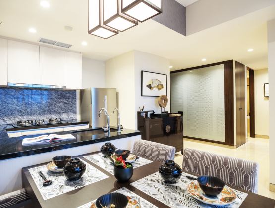 Seamless living: Integrasi Ruang Makan dan Dapur untuk Desain Minimalis yang Efisien